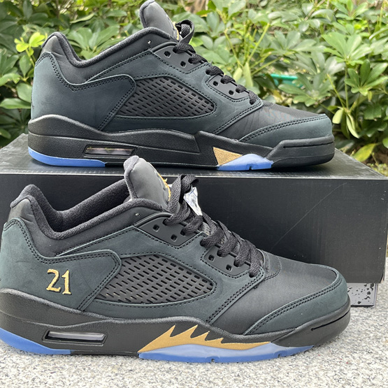 Air Jordan 5 Retro Low WF Sneakers     DJ1094-001  - DopestKickz