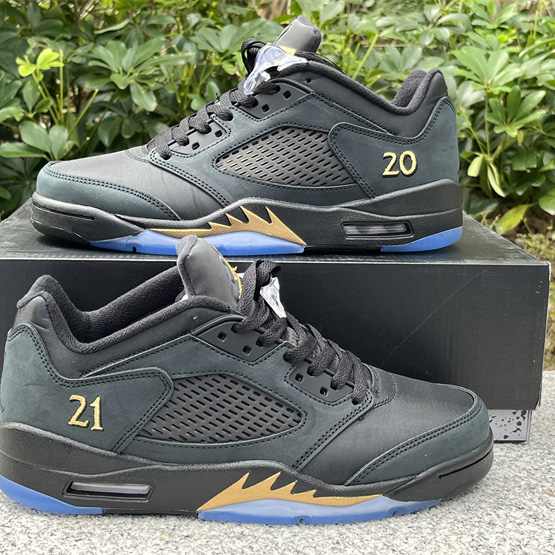 Air Jordan 5 Retro Low WF Sneakers     DJ1094-001  - DopestKickz