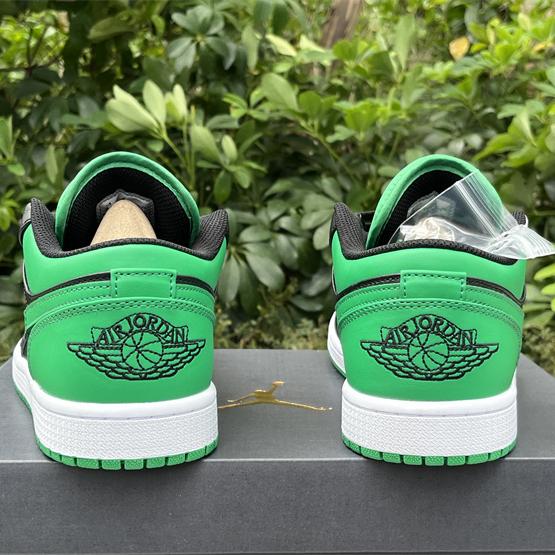 Air Jordan 1 Low “Lucky Green” Sneaker   553558-065  - DopestKickz