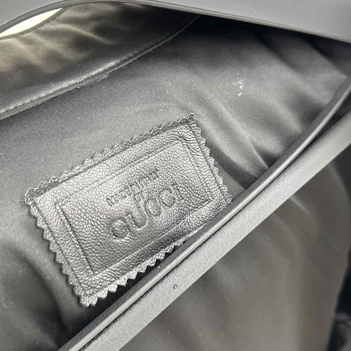 Gucci Leather Jacket With Interlocking G  - DopestKickz