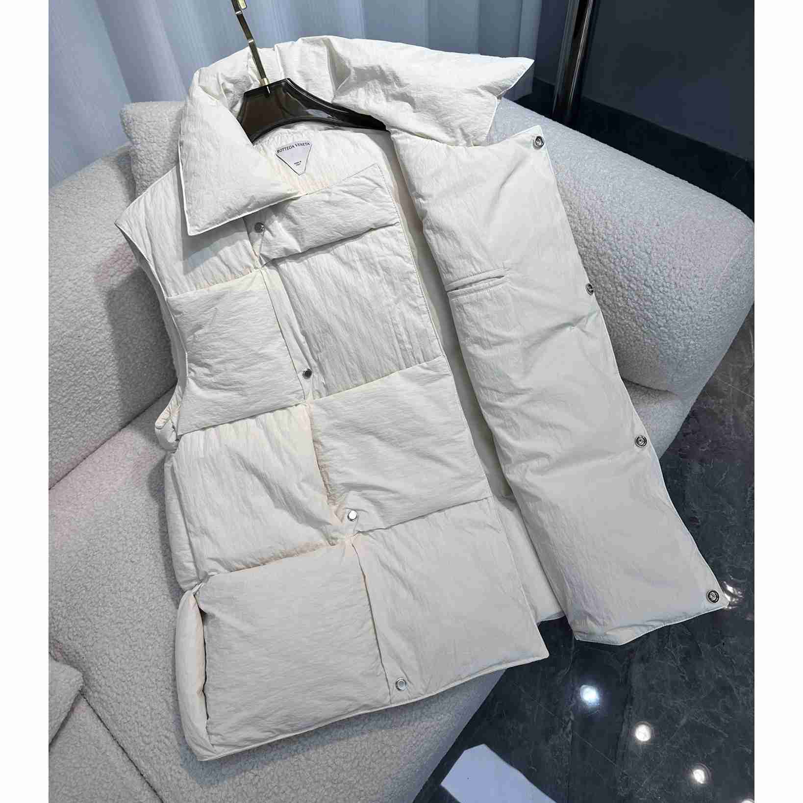 Bottega Veneta Padded Nylon Vest - DopestKickz