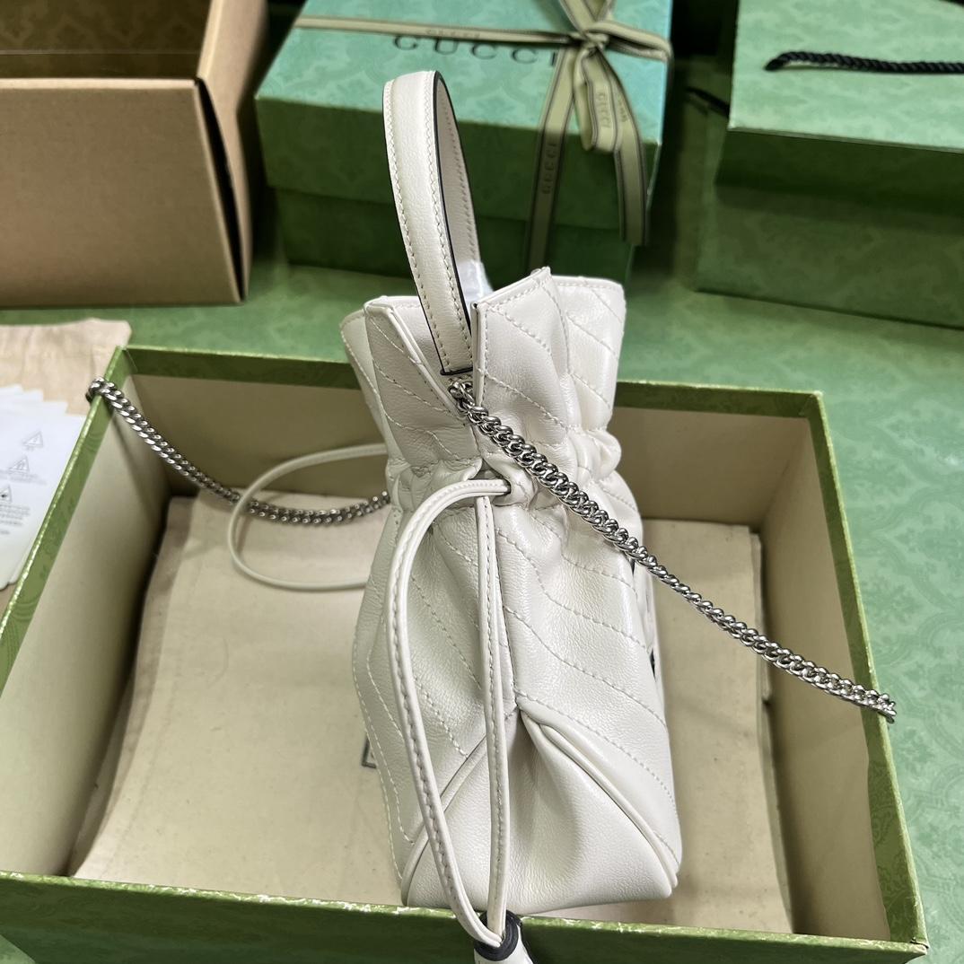 Gucci Blondie Mini Bucket Bag - DopestKickz