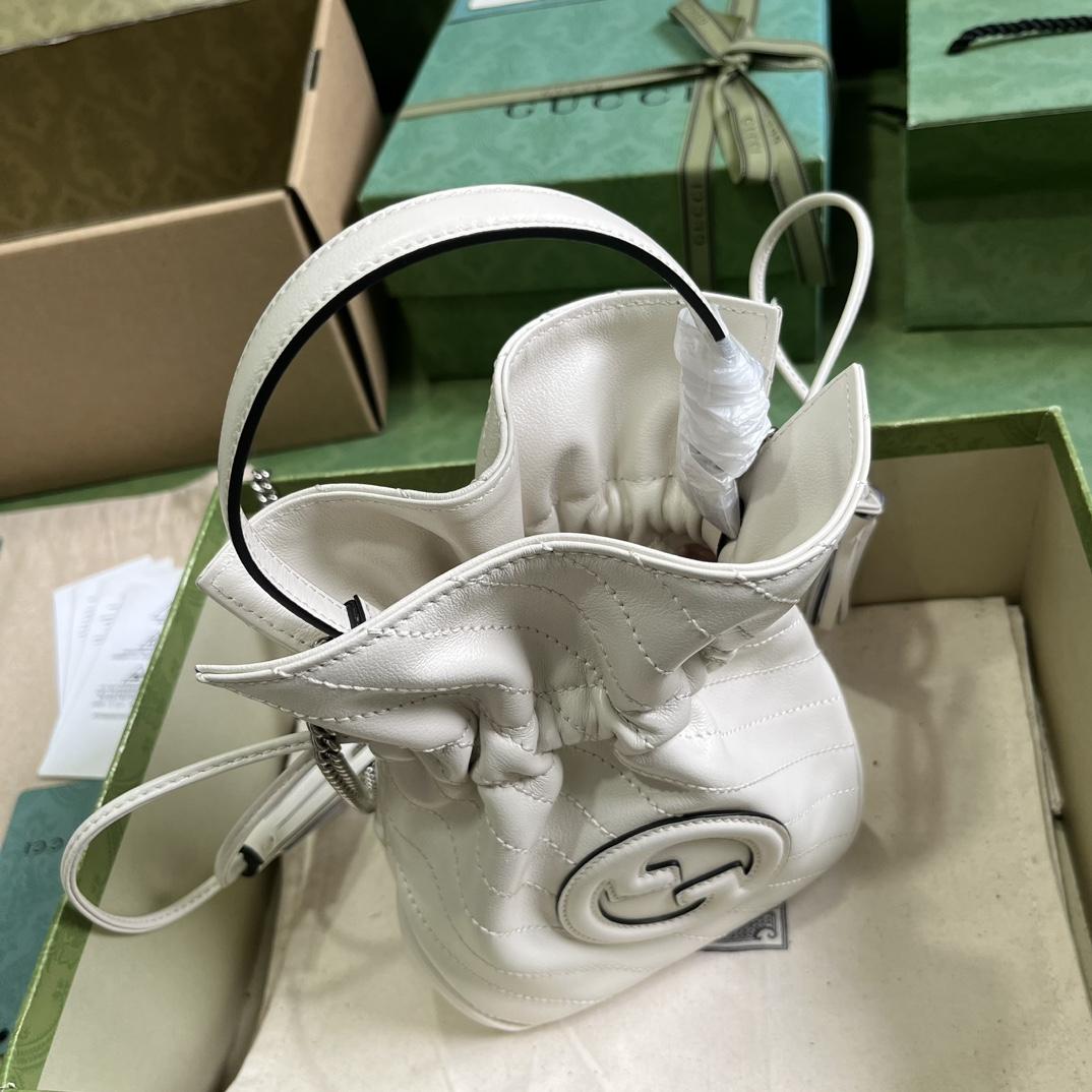 Gucci Blondie Mini Bucket Bag - DopestKickz