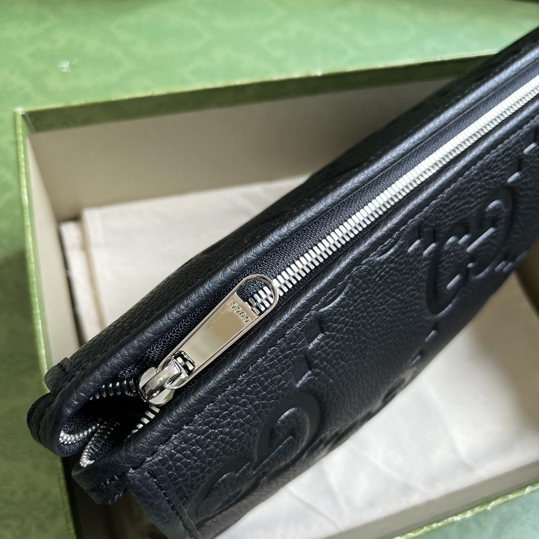 Gucci Jumbo GG Pouch (28.5x 18x 9cm) - DopestKickz
