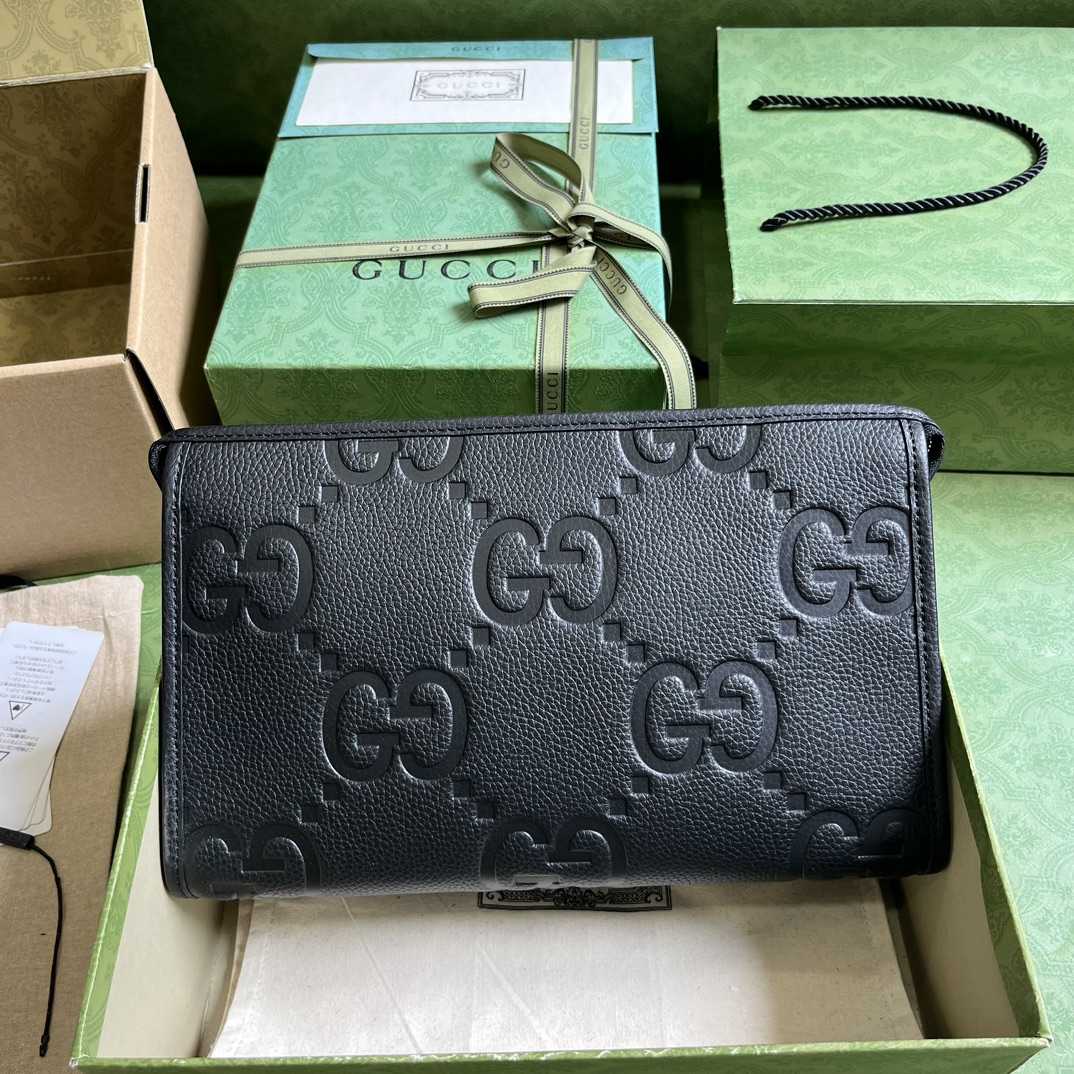 Gucci Jumbo GG Pouch (28.5x 18x 9cm) - DopestKickz