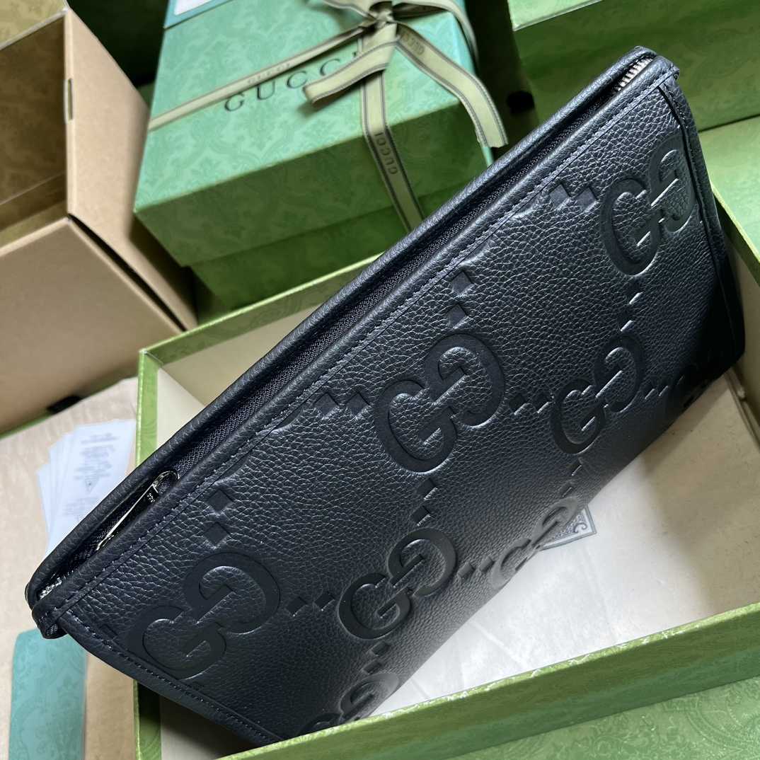 Gucci Jumbo GG Pouch (28.5x 18x 9cm) - DopestKickz