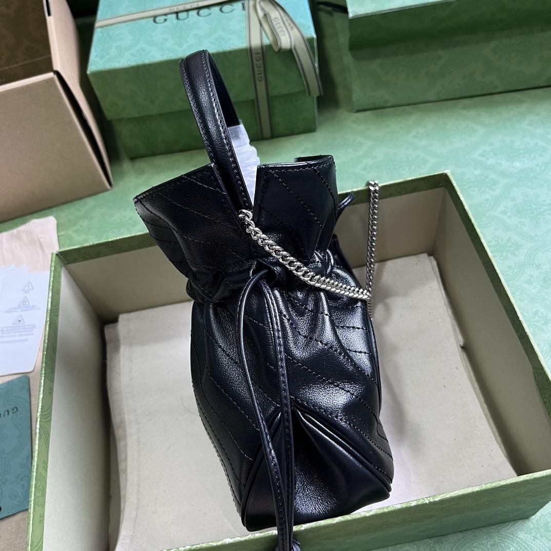 Gucci Blondie Mini Bucket Bag - DopestKickz