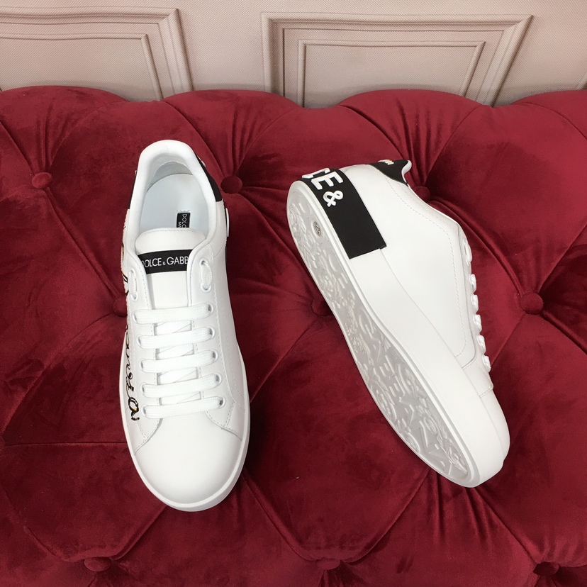 Dolce & Gabbana Portofino 'Eleganza Print - White Black' - DopestKickz