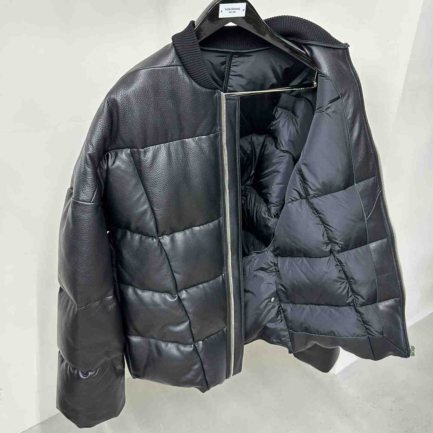 Rick Owens Down Jacket With Zipper - DopestKickz