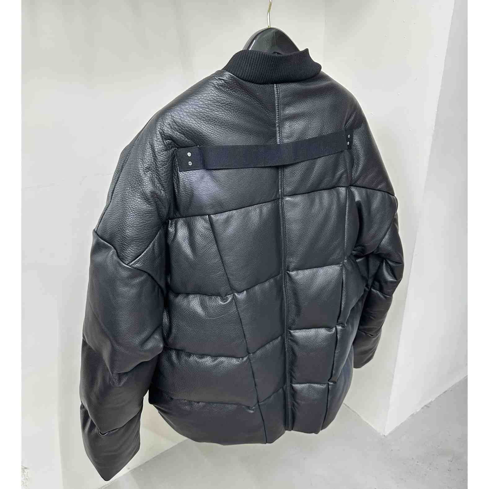 Rick Owens Down Jacket With Zipper - DopestKickz