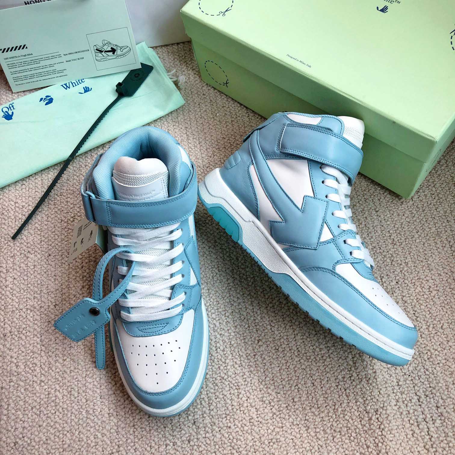 Off White Out Of Office Mid Top Sneaker - DopestKickz