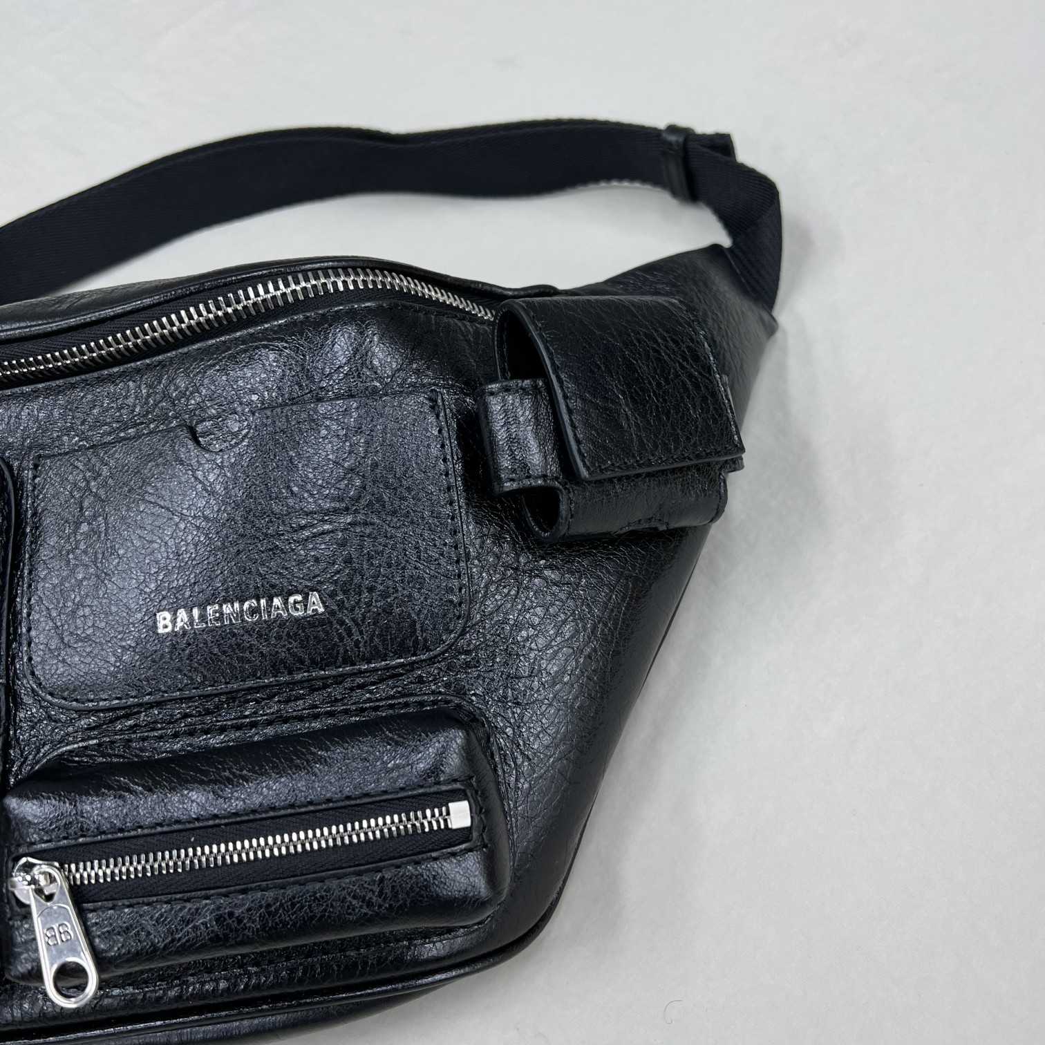 Balenciaga Superbusy Beltpack In Black - DopestKickz