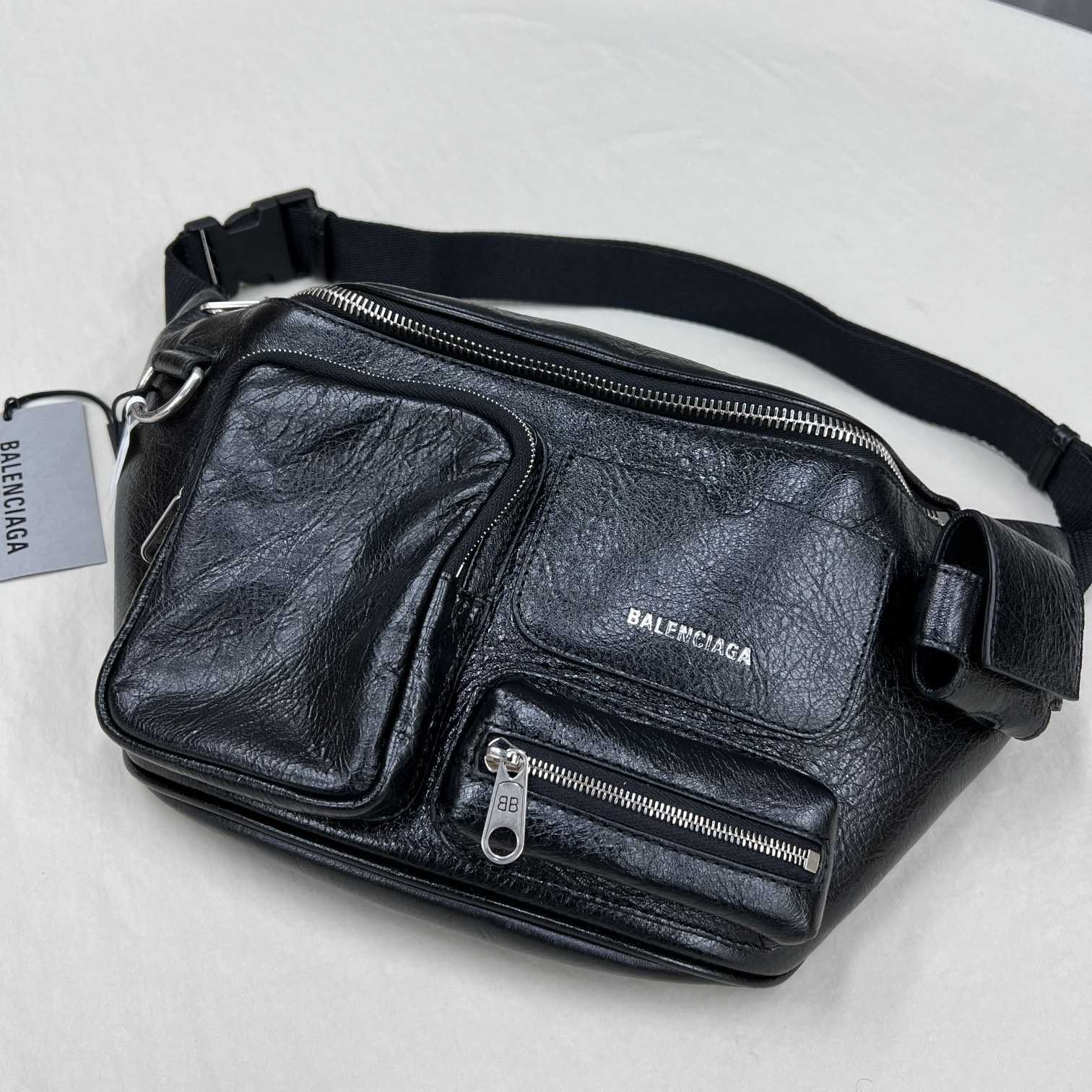 Balenciaga Superbusy Beltpack In Black - DopestKickz