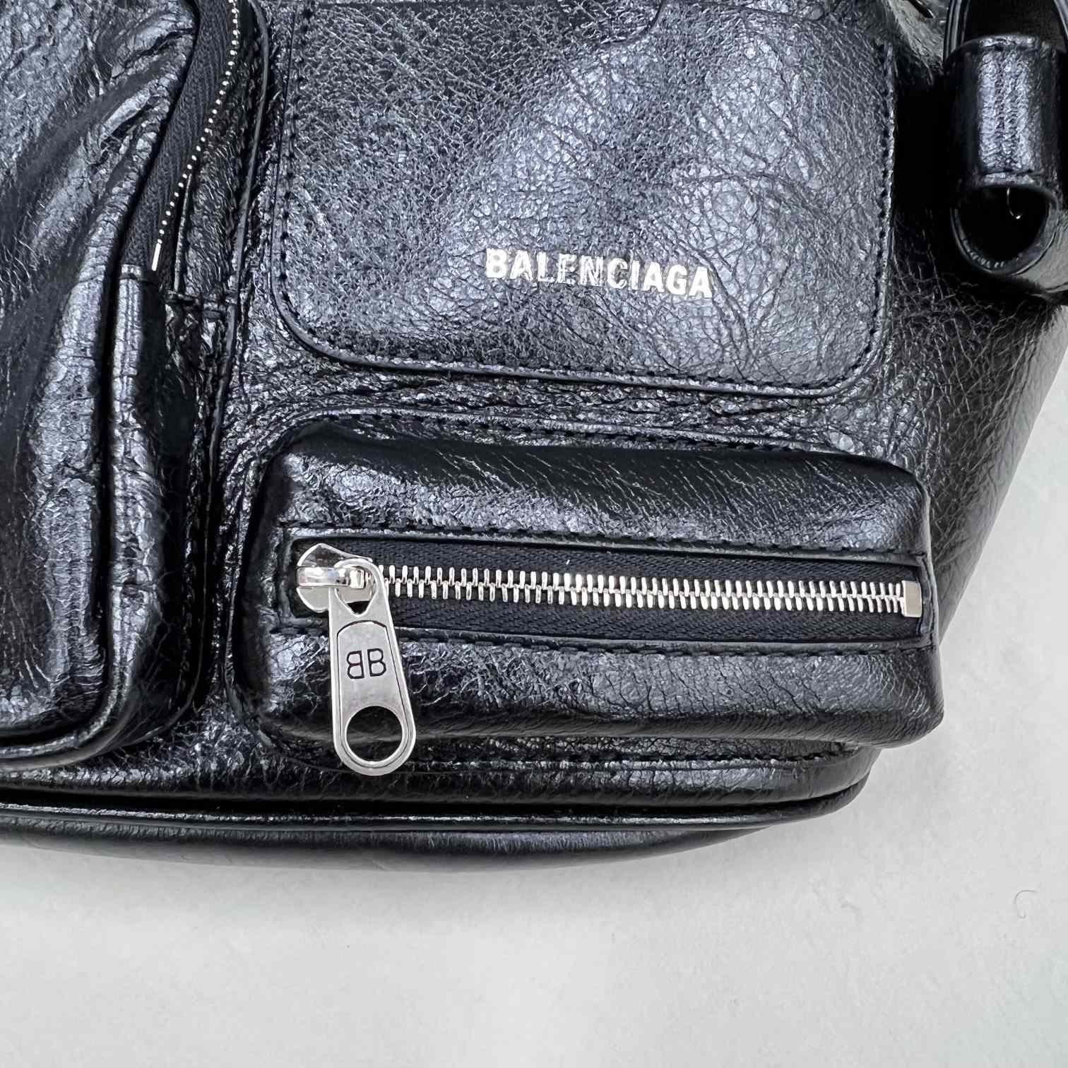 Balenciaga Superbusy Beltpack In Black - DopestKickz