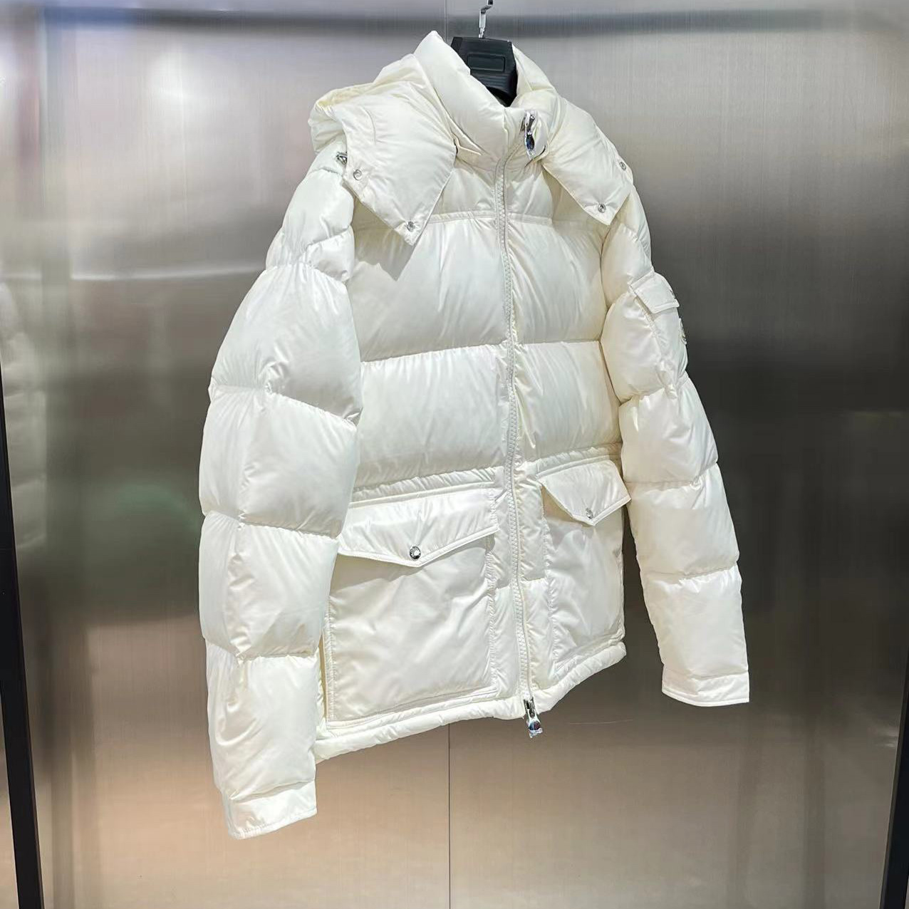 Moncler Feather-down Hooded Puffer Jacket - DopestKickz