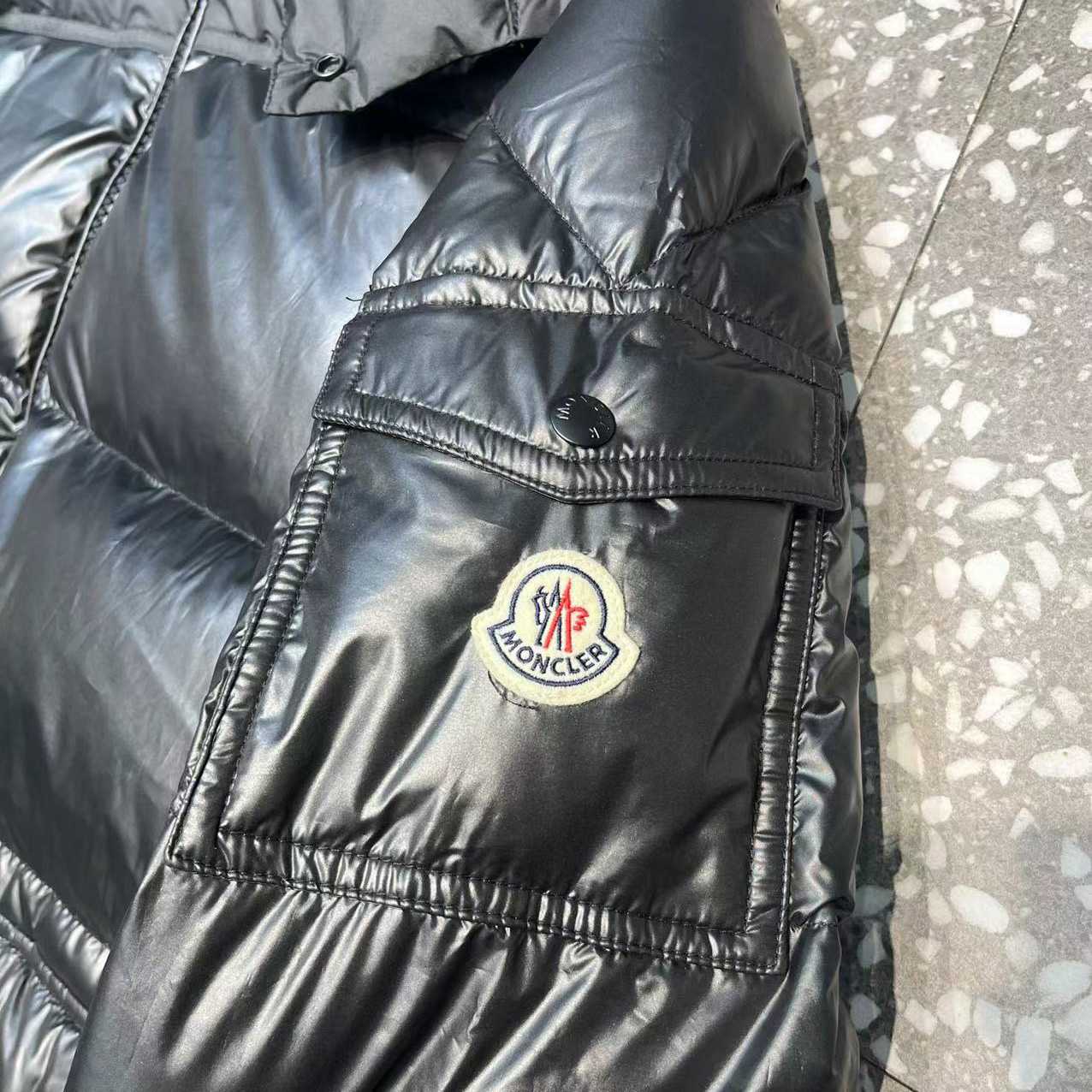 Moncler Feather-down Hooded Puffer Jacket - DopestKickz