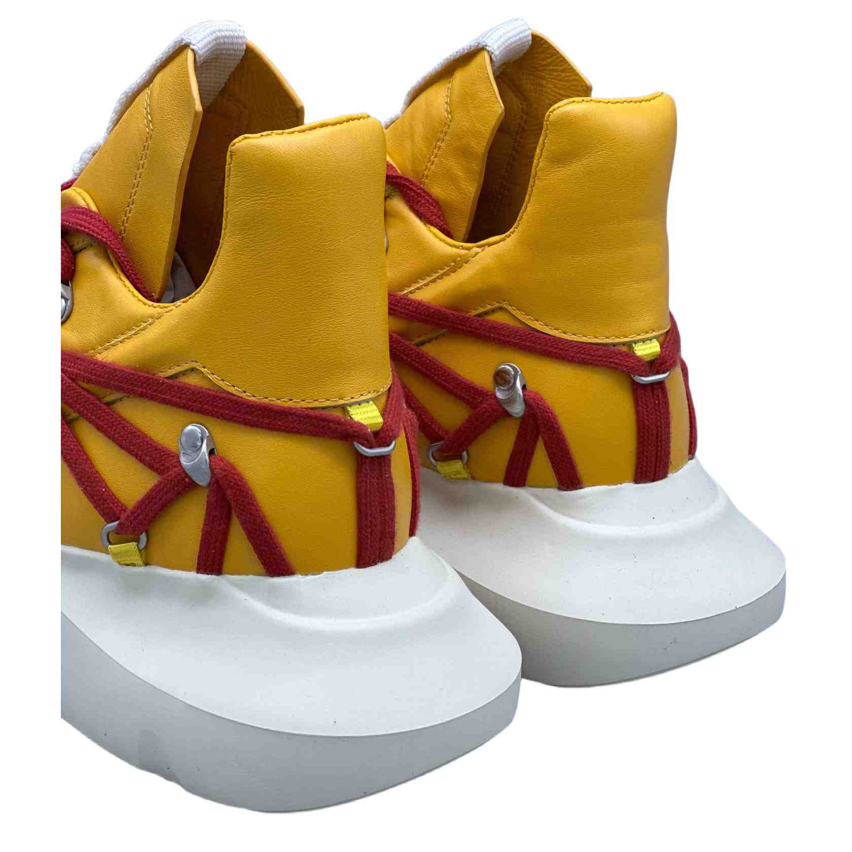 Rick Owens Geth Chunky High-top Sneakers - DopestKickz