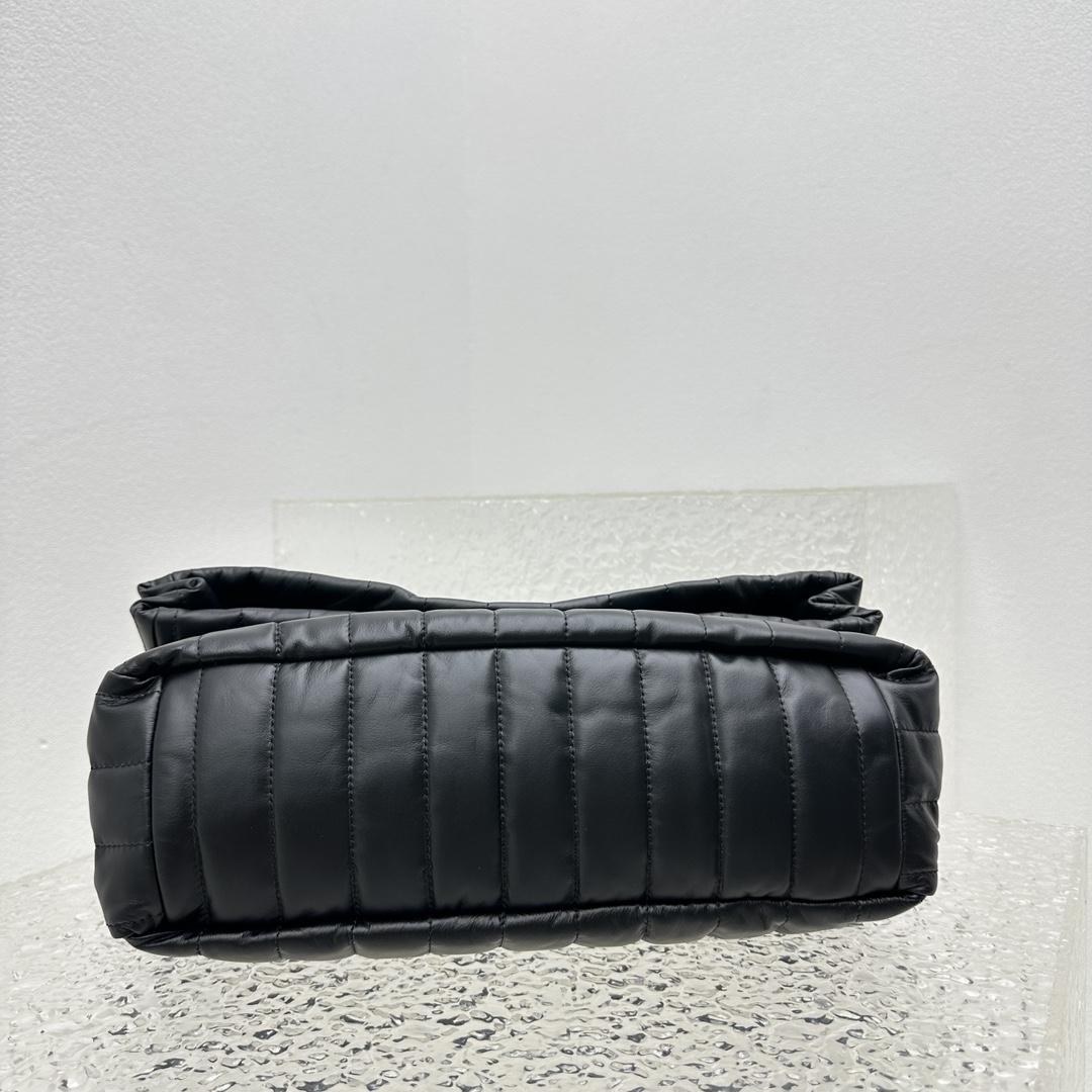 Balenciaga Monaco Large Chain Bag In Black (43.5x32x13cm) - DopestKickz