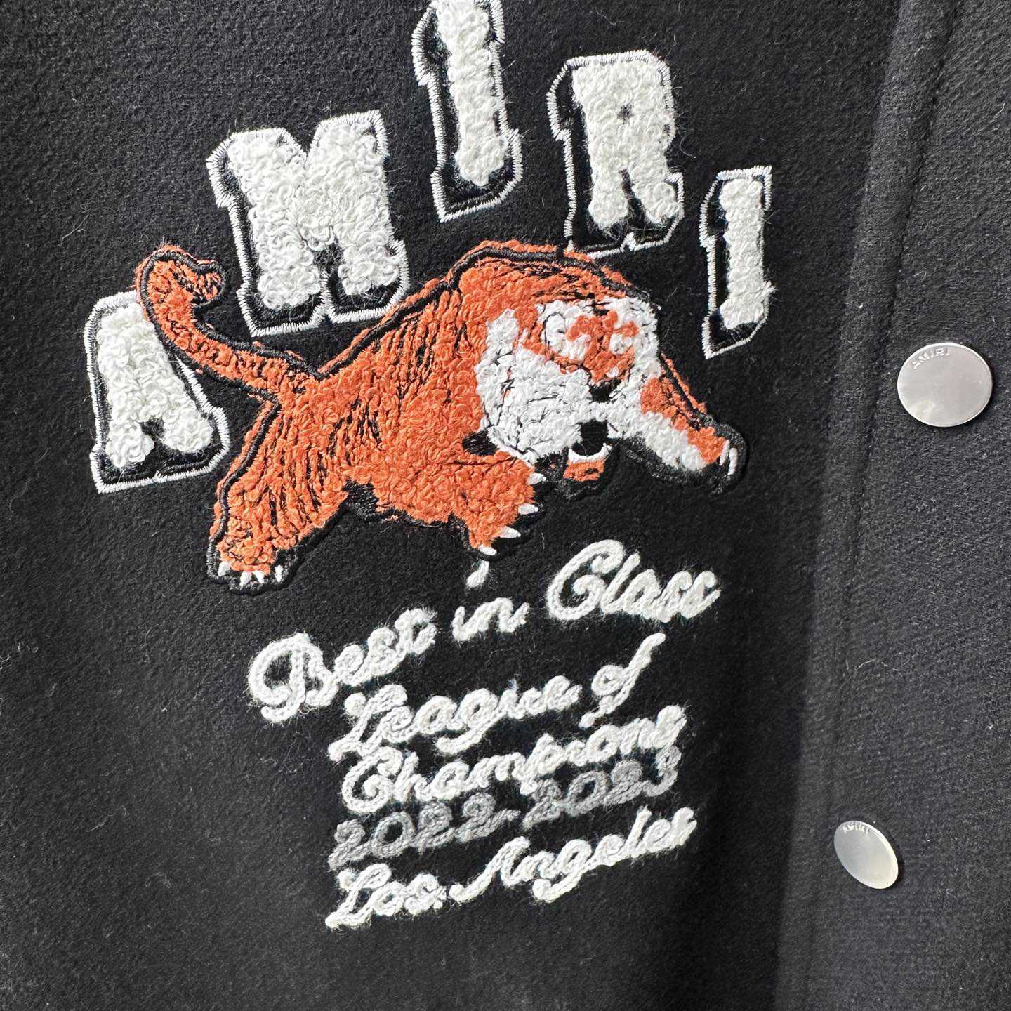 Amiri Bones Varsity Jacket - DopestKickz