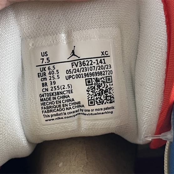 Air Jordan 1 Low Sneaker      FV3622-141 - DopestKickz