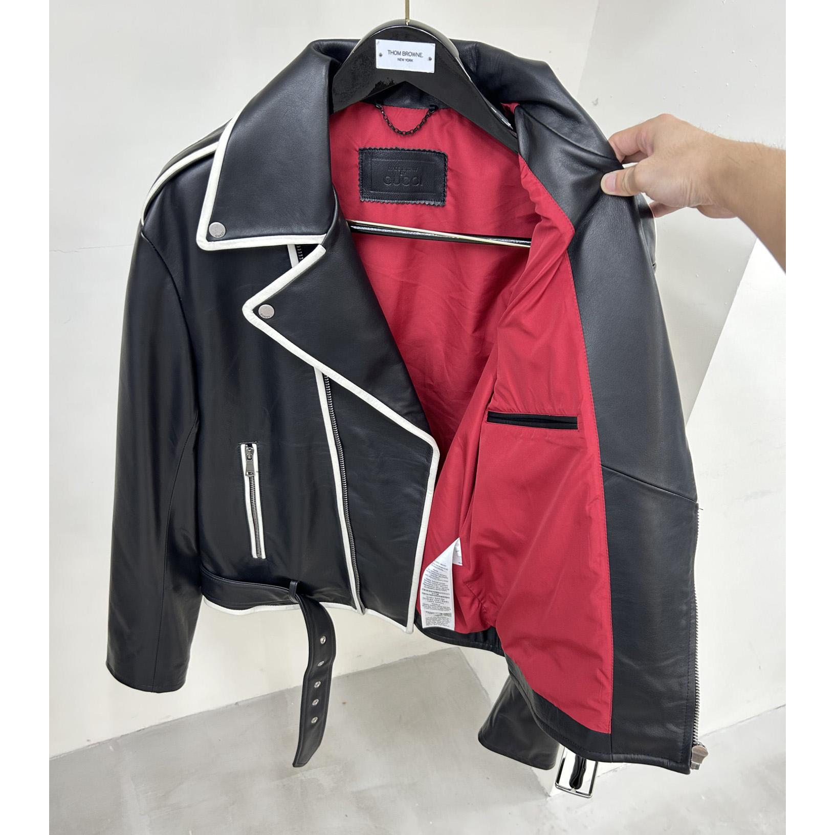 Gucci Leather Jacket - DopestKickz