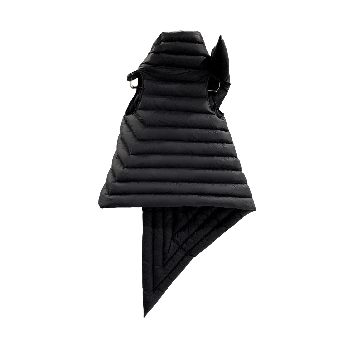 Rick Owens FW23 Luxor Gleam Vest In Black - DopestKickz