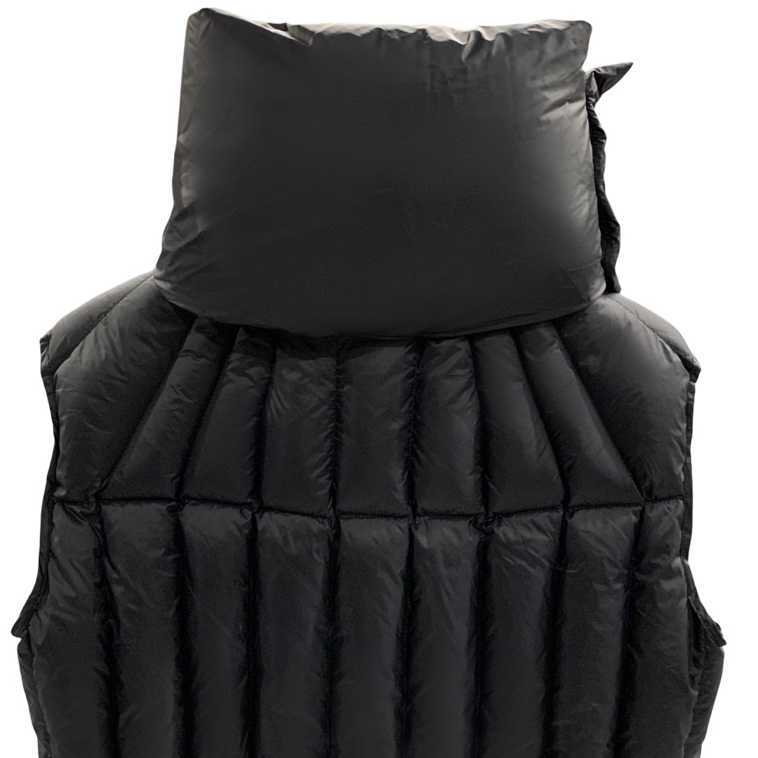 Rick Owens Black Quilted Down Vest - DopestKickz