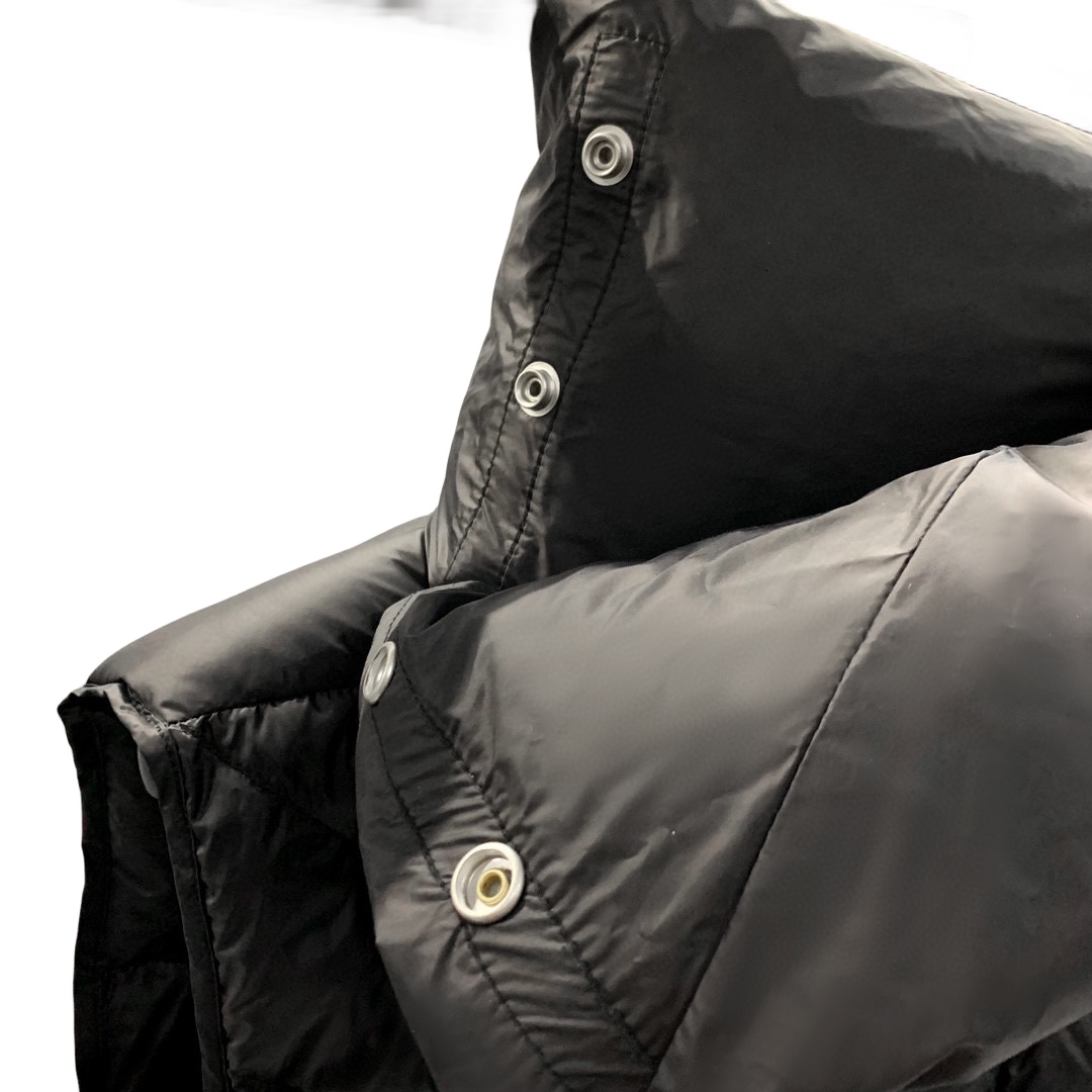 Rick Owens Black Quilted Down Vest - DopestKickz