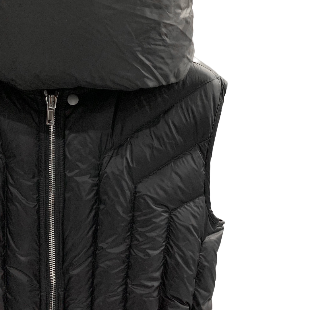 Rick Owens Black Quilted Down Vest - DopestKickz