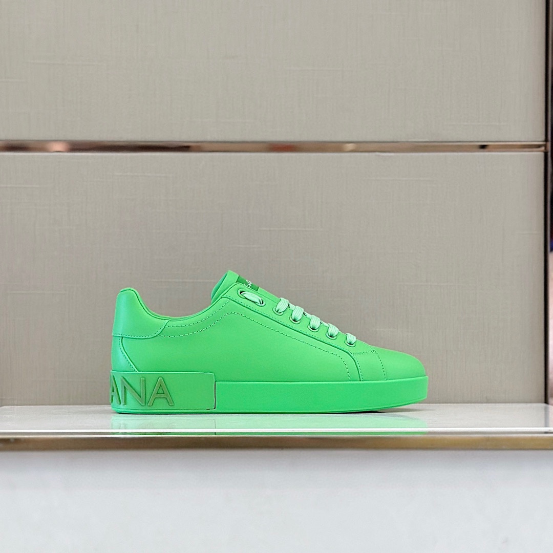 Dolce & Gabbana Embossed Logo Sneakers - DopestKickz