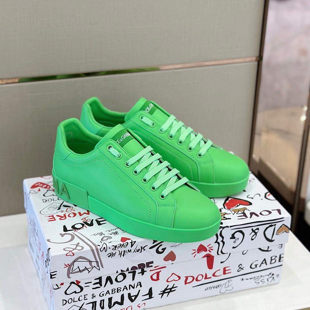 Dolce & Gabbana Embossed Logo Sneakers - DopestKickz