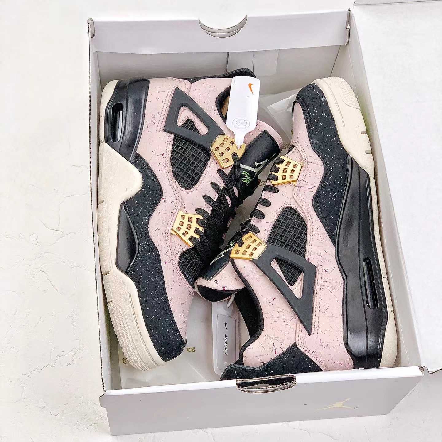 Air Jordan 4 Retro Sneakers      AQ9129-601 - DopestKickz