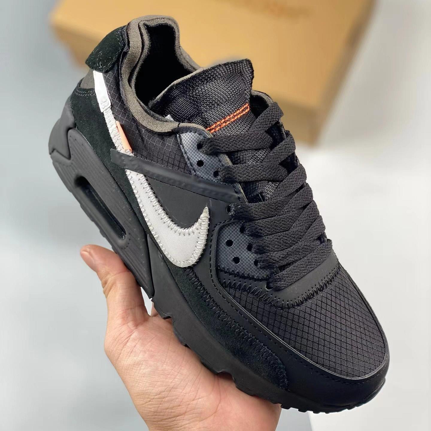 Off-White x Air Max 90 The 10 Sneakers    AA7293-001 - DopestKickz