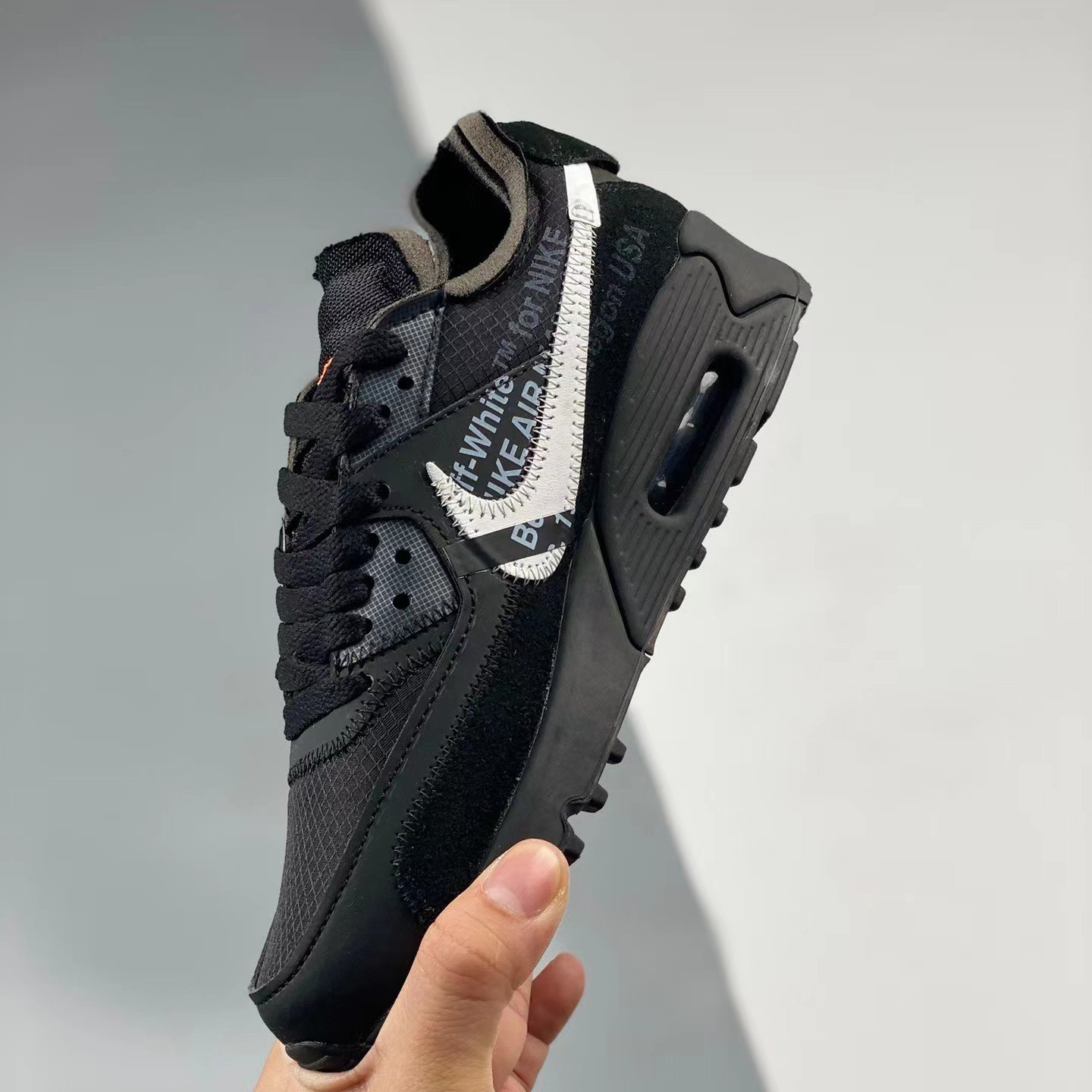 Off-White x Air Max 90 The 10 Sneakers    AA7293-001 - DopestKickz
