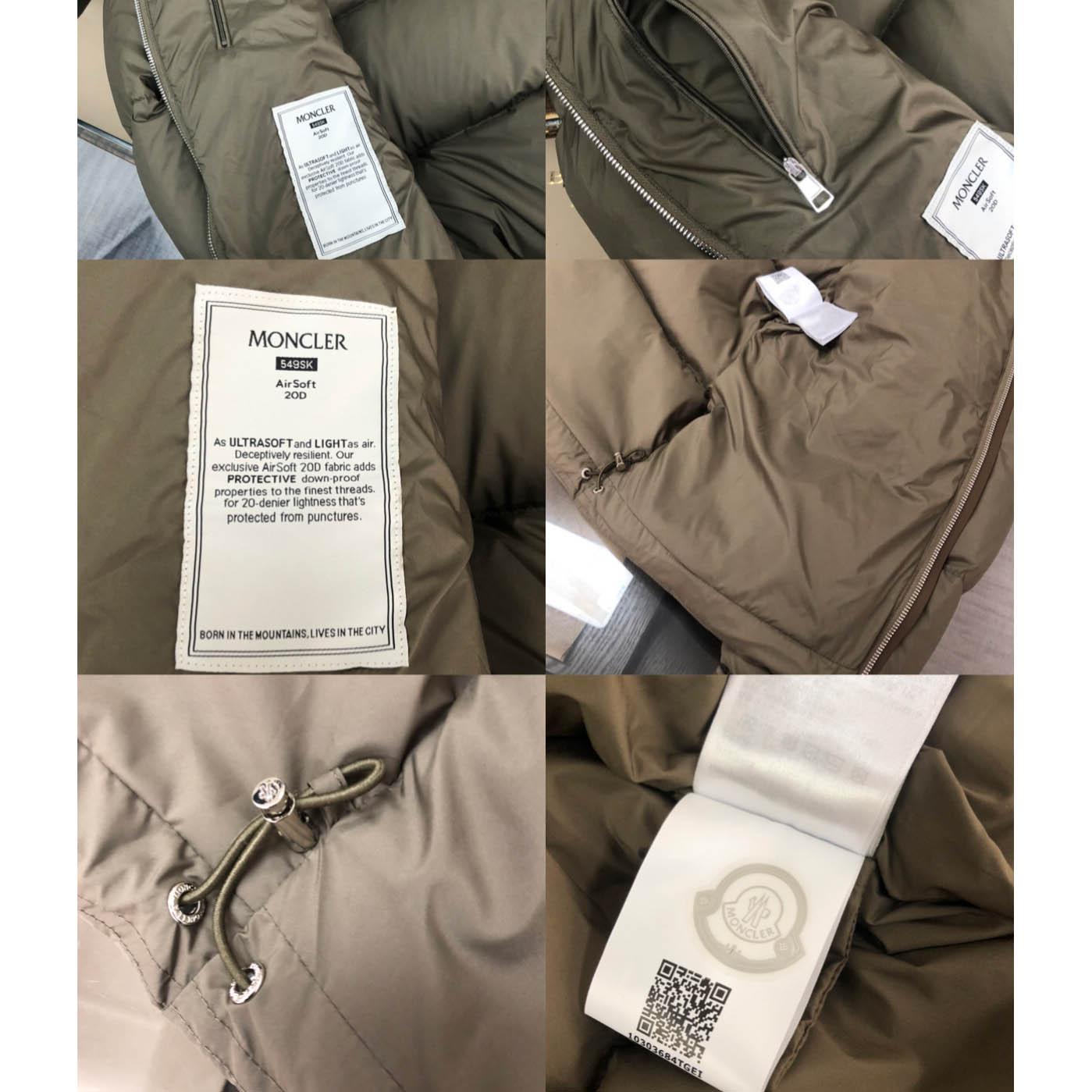 Moncler Besbre Short Down Jacket - DopestKickz