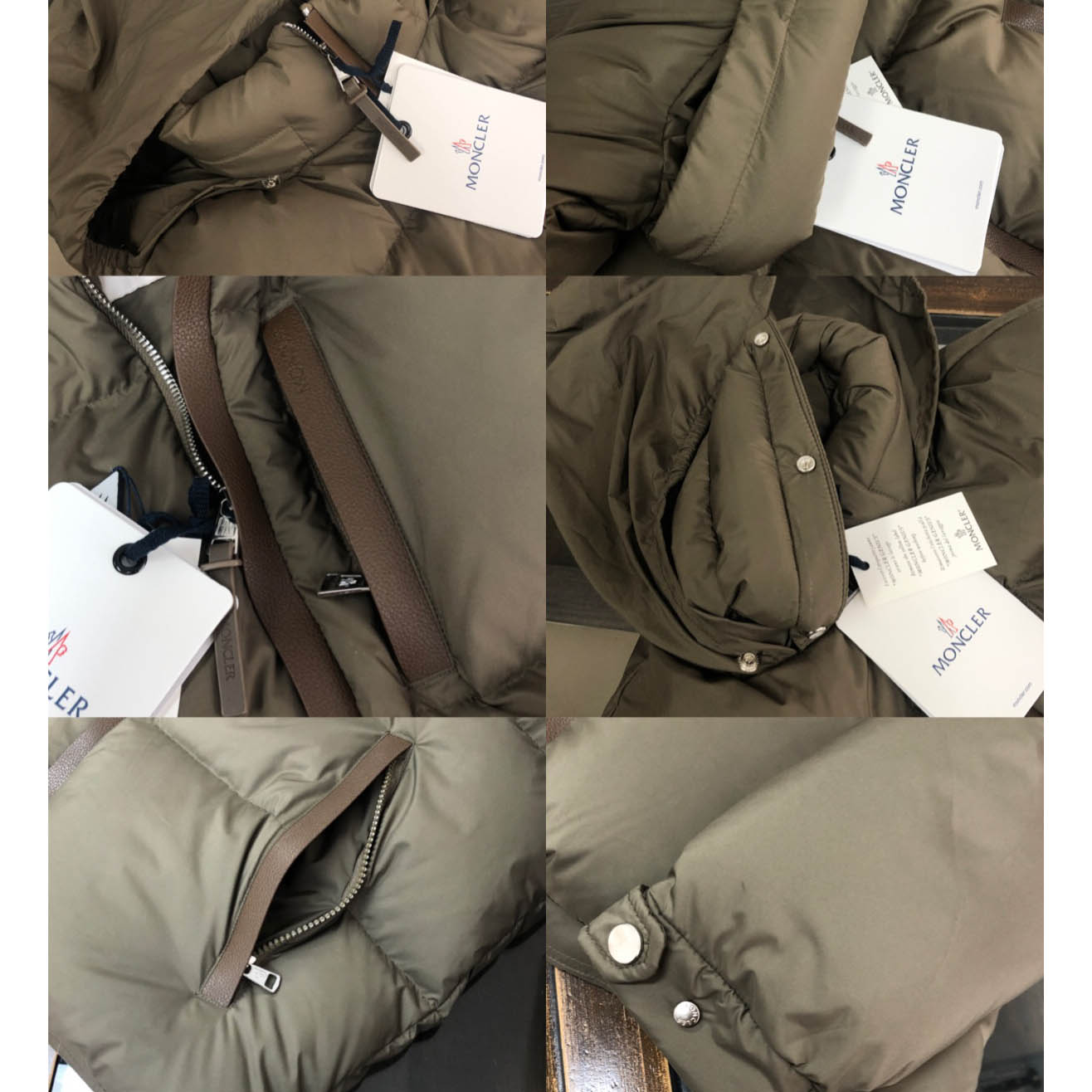 Moncler Besbre Short Down Jacket - DopestKickz