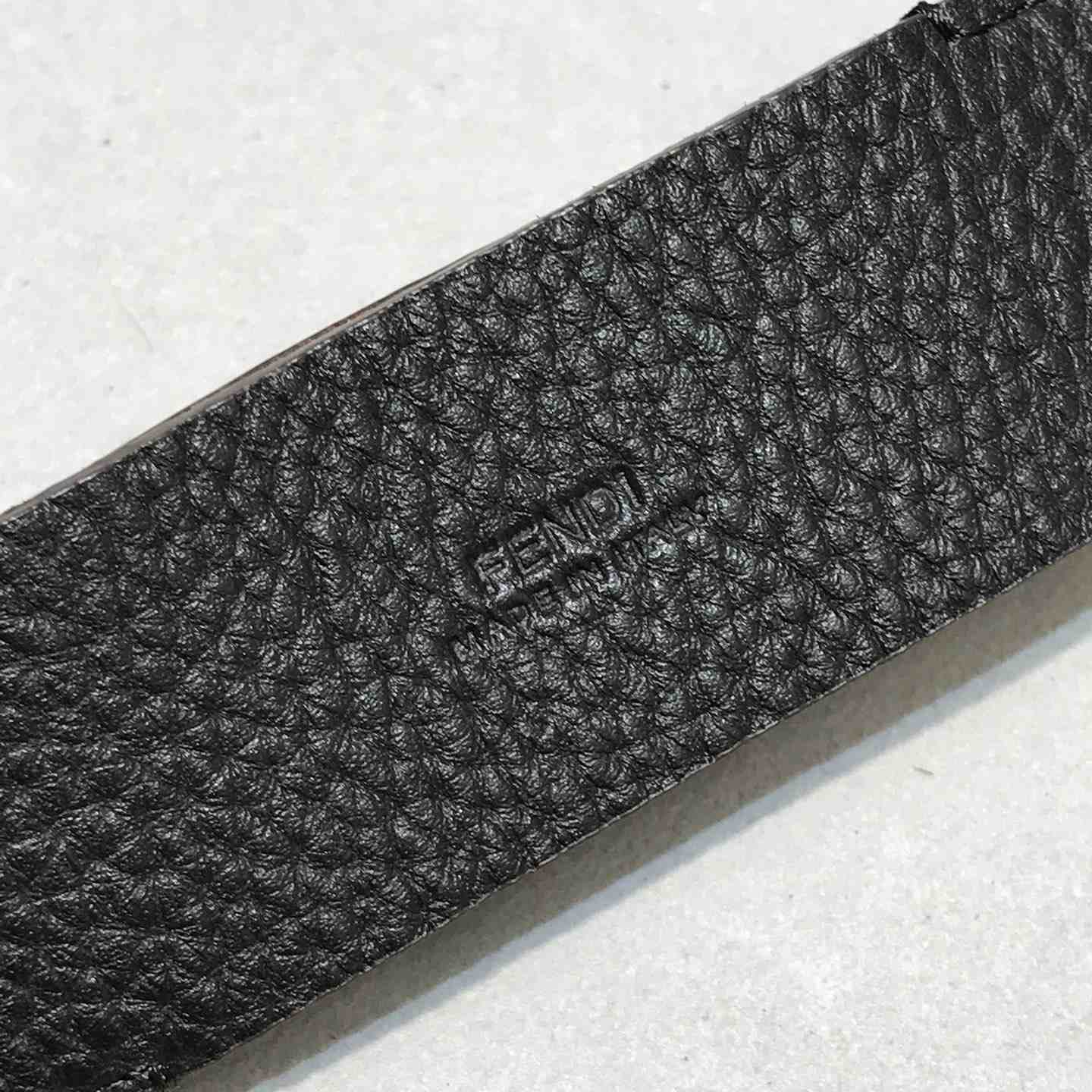 Fendi Women Long Tie Belt With F-Shaped Tip - DopestKickz