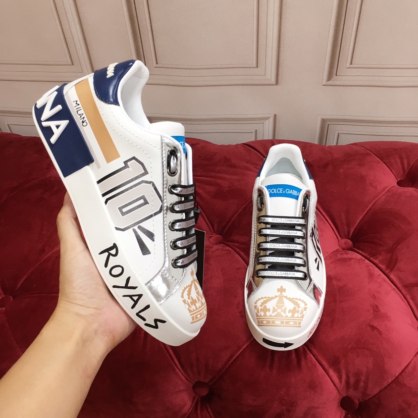 Dolce & Gabbana Royal 10 Sneakers - DopestKickz