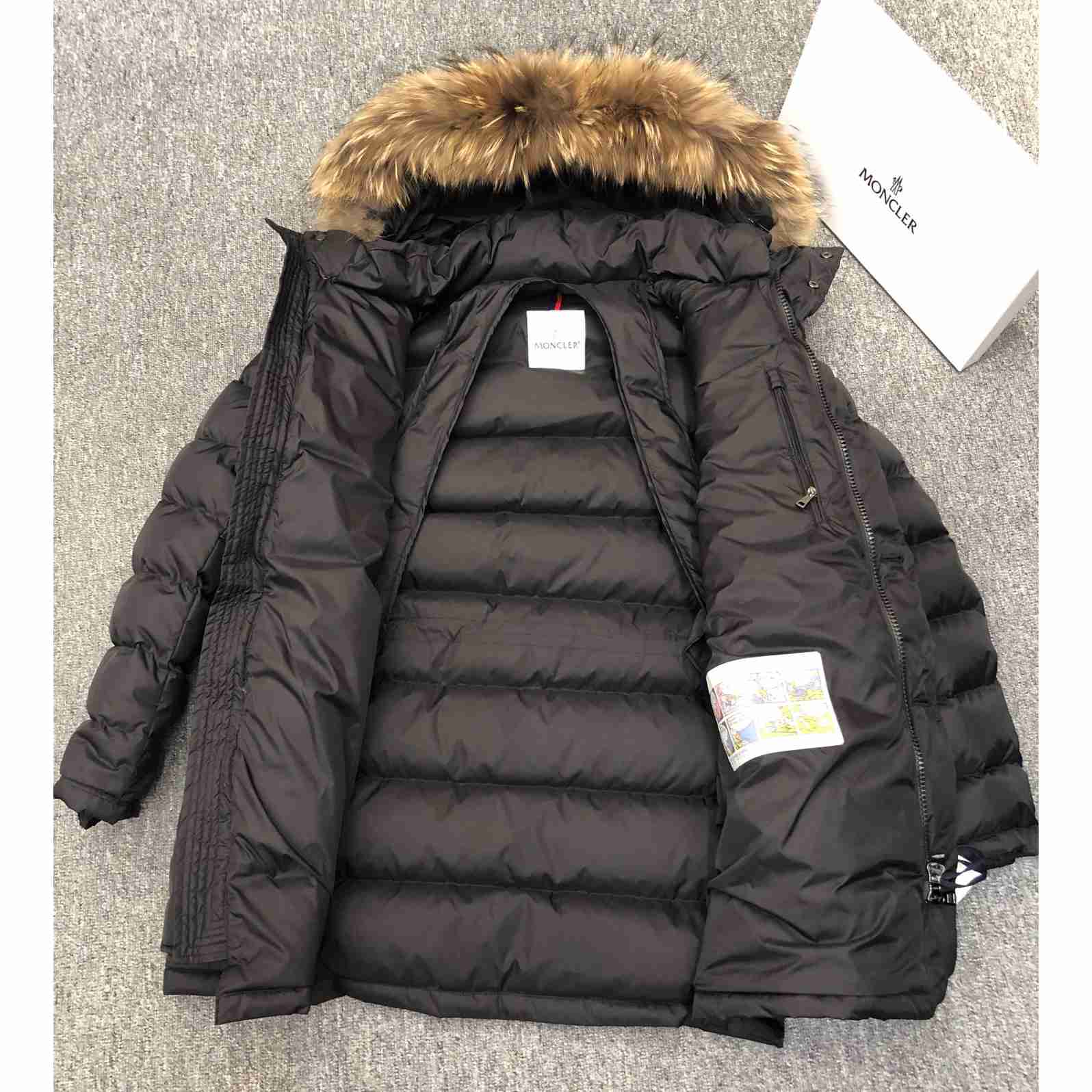 Moncler Long Down Jacket - DopestKickz