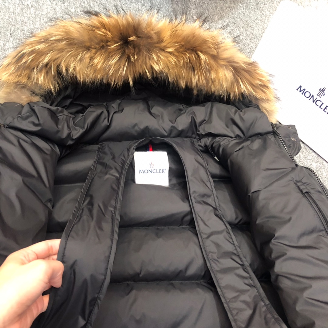Moncler Long Down Jacket - DopestKickz