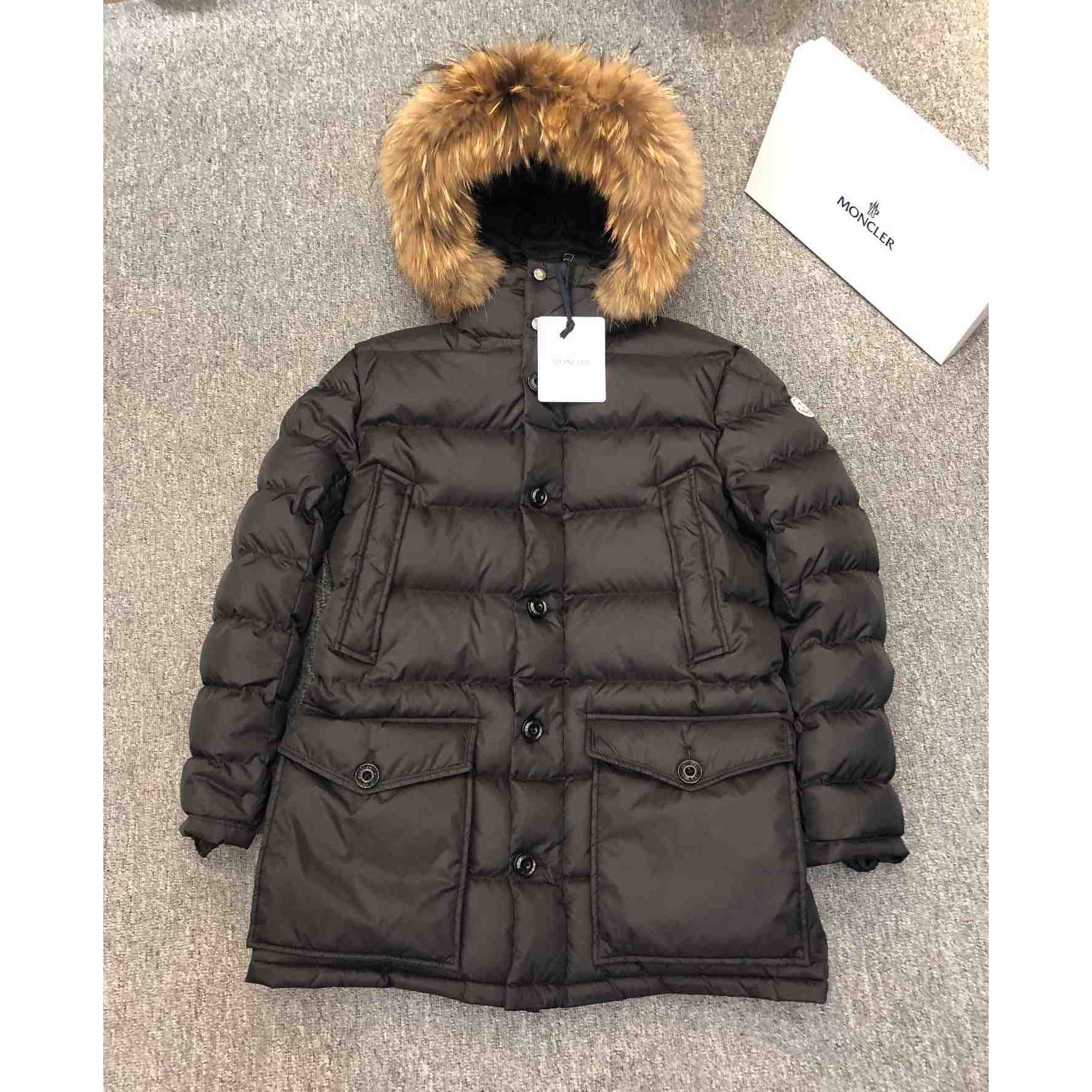 Moncler Long Down Jacket - DopestKickz