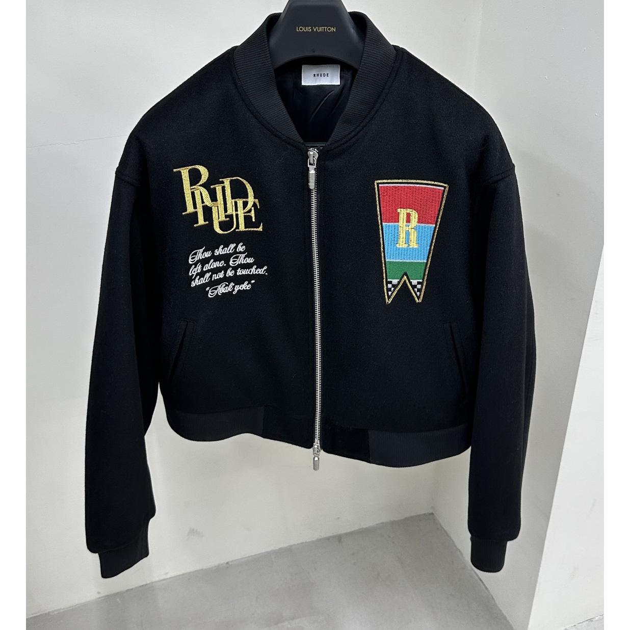 Rhude Graphic Crest Jacket - DopestKickz