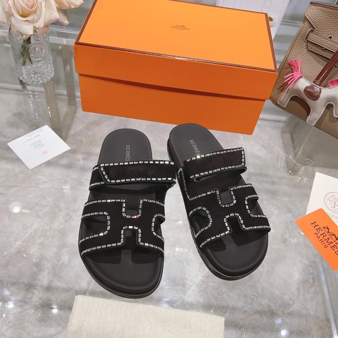 Hermes Chypre Sandal - DopestKickz