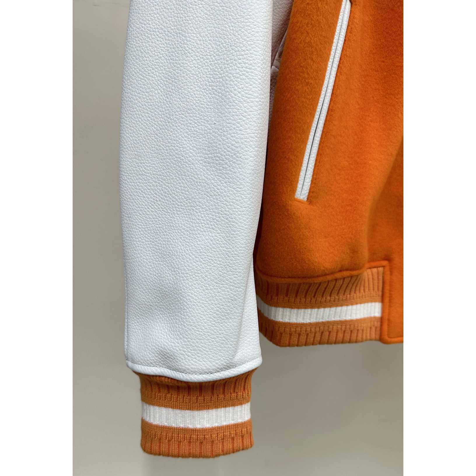 Givenchy Hooded Varsity Jacket In Wool And Leather - DopestKickz