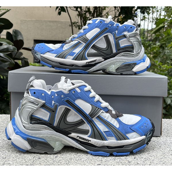 Balenciaga Runner Sneaker In Blue - DopestKickz