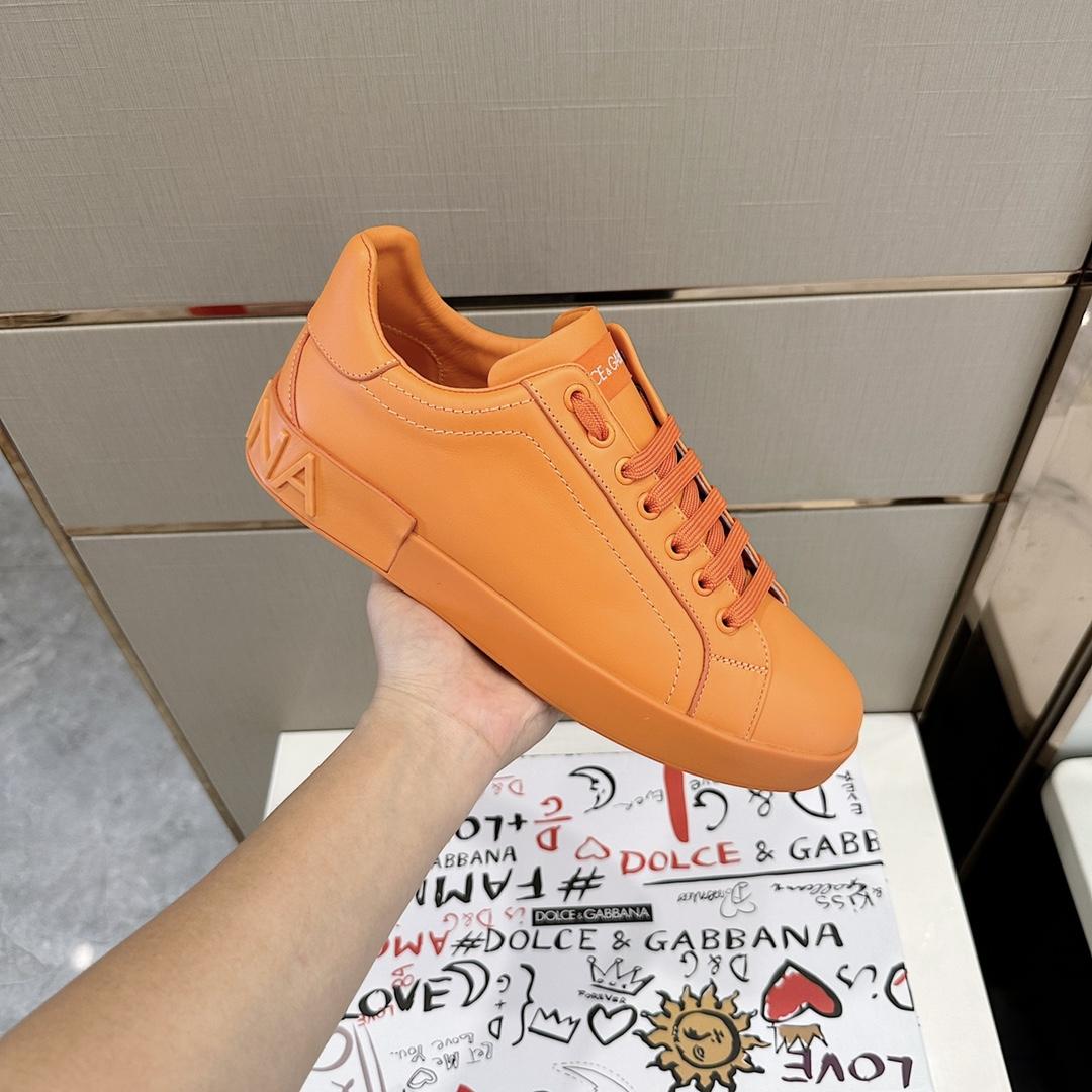 Dolce & Gabbana Embossed Logo Sneakers - DopestKickz