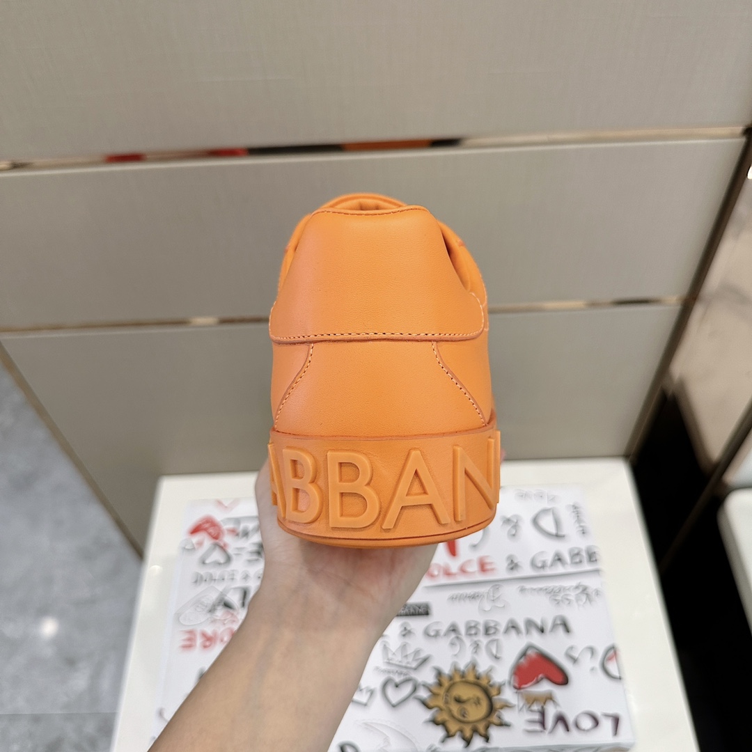 Dolce & Gabbana Embossed Logo Sneakers - DopestKickz