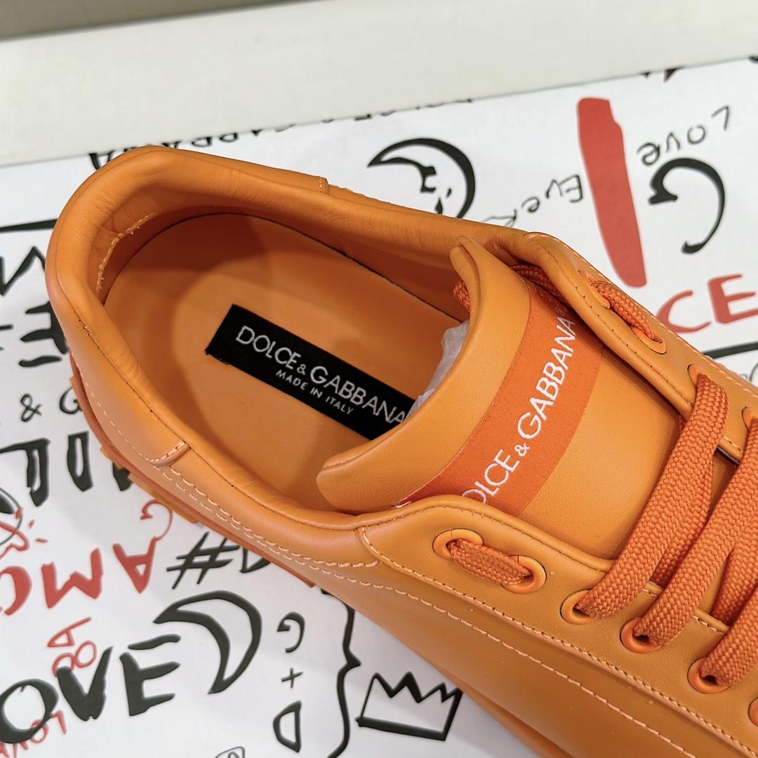 Dolce & Gabbana Embossed Logo Sneakers - DopestKickz