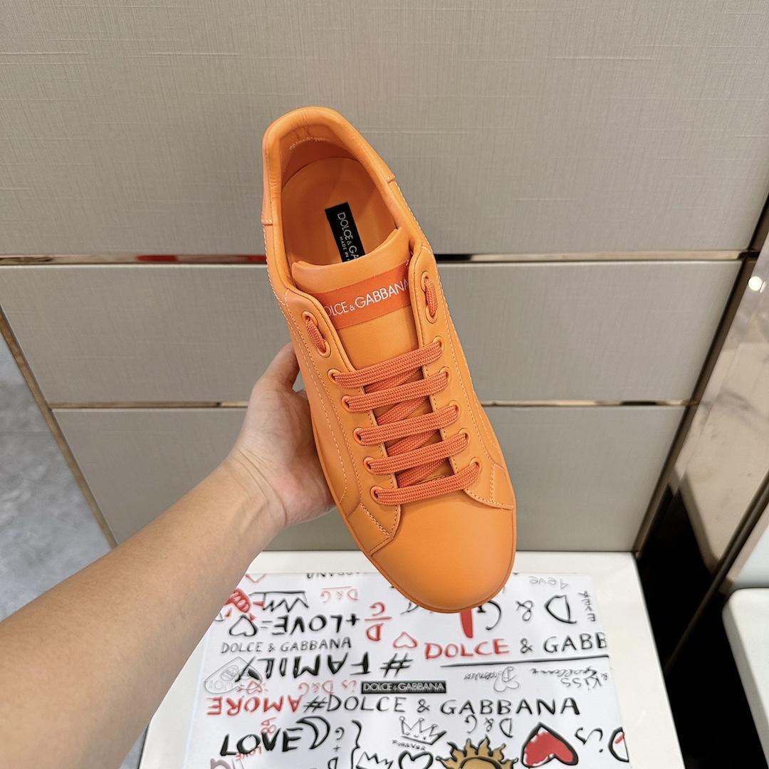 Dolce & Gabbana Embossed Logo Sneakers - DopestKickz