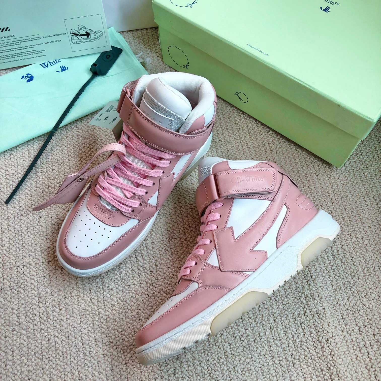 Off White Out Of Office Mid Top Sneaker - DopestKickz